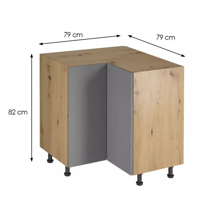 Kuchynská skrinka Langen D90N beige