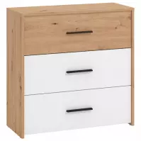 Komoda Varadero artisan/biela 11011611