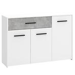 Komoda Varadero biela/betón 3K1F 11011617 Komoda Varadero biela/betón 3K1F 11011617