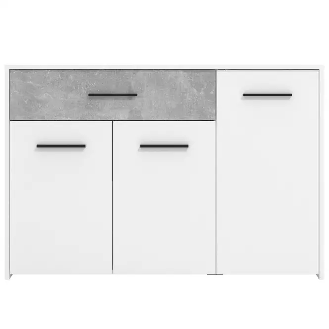 Komoda Varadero biela/betón 3K1F 11011617,3