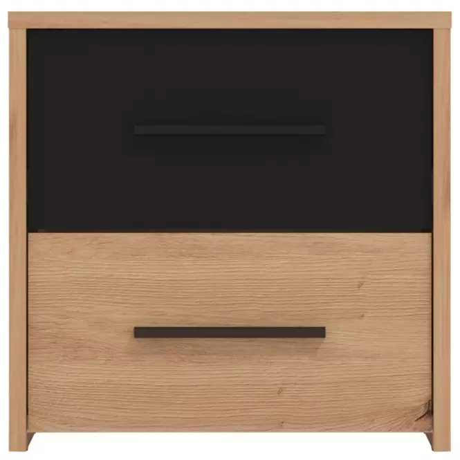 Nočný stolík Varadero artisan/čierny NO2F 11011630,3
