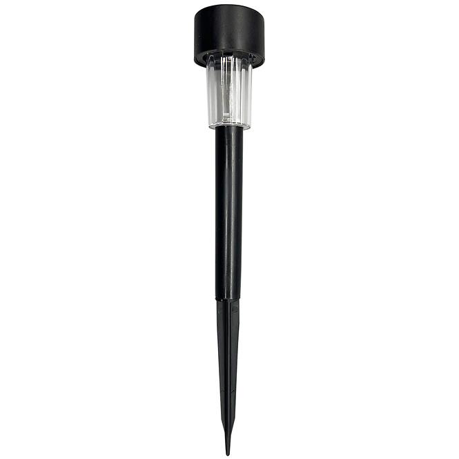 Solárna lampa PIN VO0813 Čierna