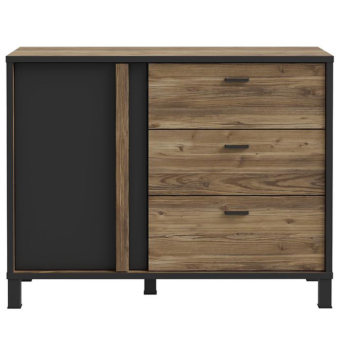 Komoda Haruki HYTK221 alpský smrek/čierna,2