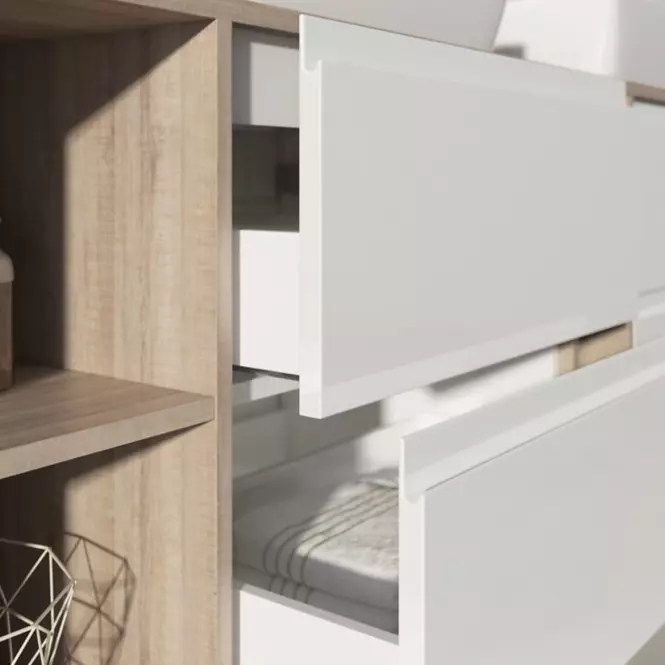 Kúpeľňová zostava Moduo 60 biela,5