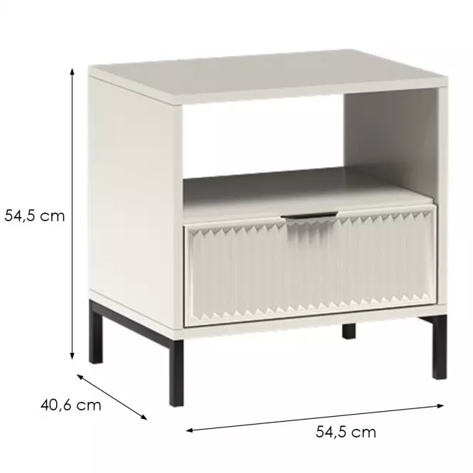 Nočný stolík Link A Styles LS7 cashmire