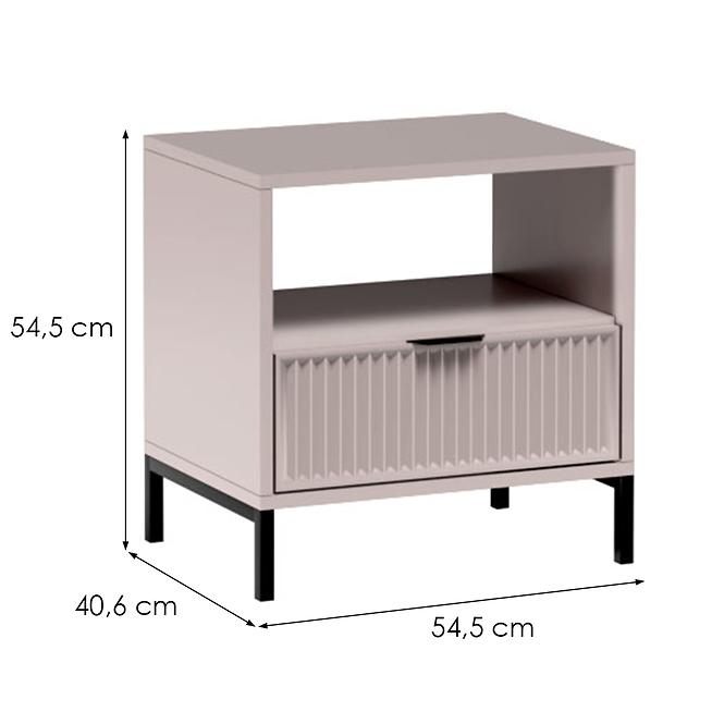 Nočný stolík Link A Styles LS7 cashmire