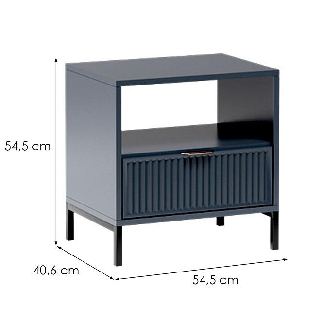 Nočný stolík Link A Styles LS7 indigo