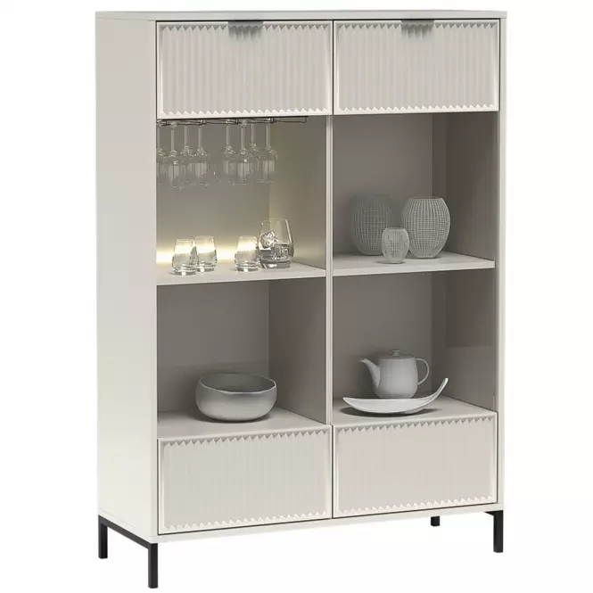 Vitrína Link A Styles LS8 cashmire
