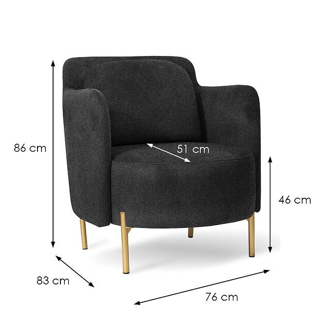 Kreslo Glam Element 22,4