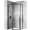 Sprchový kút Diamond Rea K5622 90x90x195 black,2