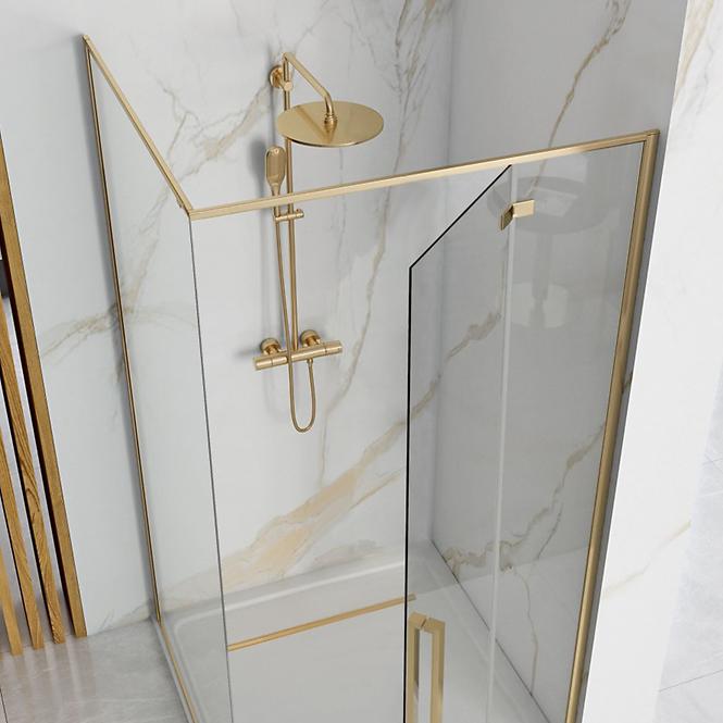 Sprchový kút Fargo Rea K4907 100x80x195 gold,3