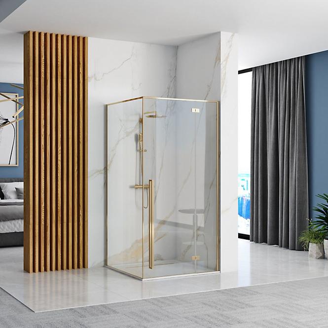 Sprchový kút Fargo Rea K6614 120x90x195 gold,4