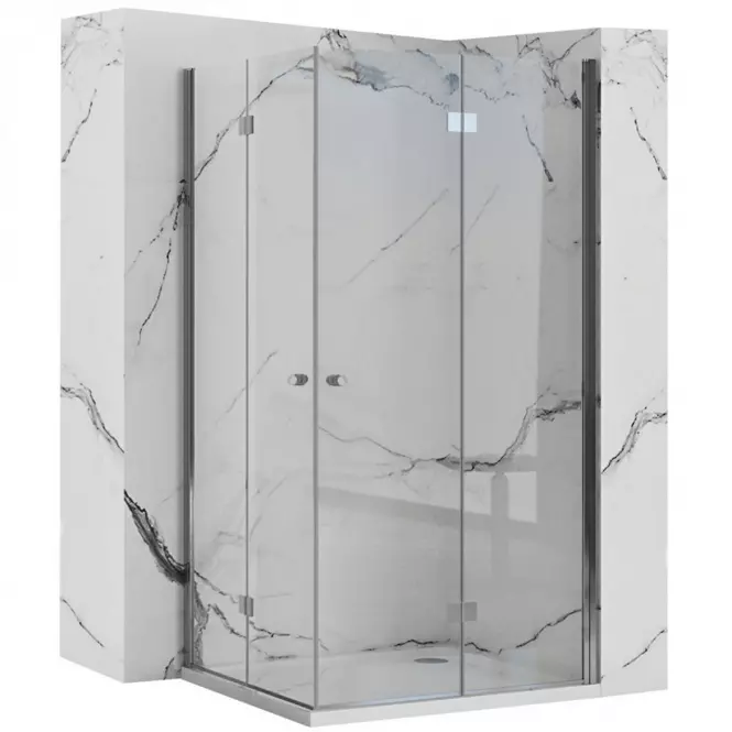 Sprchový kút Fold N2 Rea K9991 90x90x190 chróm