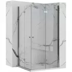 Sprchový kút Fold N2 Rea K9990 80x80x190 chróm