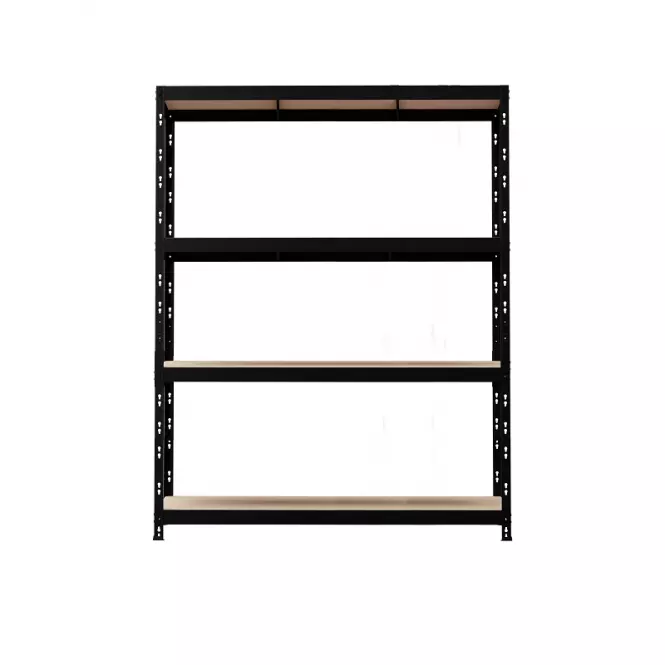 Kovový Regál NERO II 180x120x45 4 polic/300kg Čierny