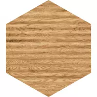 Flare Wood Hexagon 11/12,5