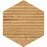 Flare Wood Hexagon 11/12,5