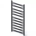 Kúpeľňový radiátor Łezka 3D Ł3D 22/40 čierna 1205x440 mm