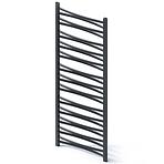 Kúpeľňový radiátor Łezka 3D Ł3D 26/40 čierna 1435x440 mm