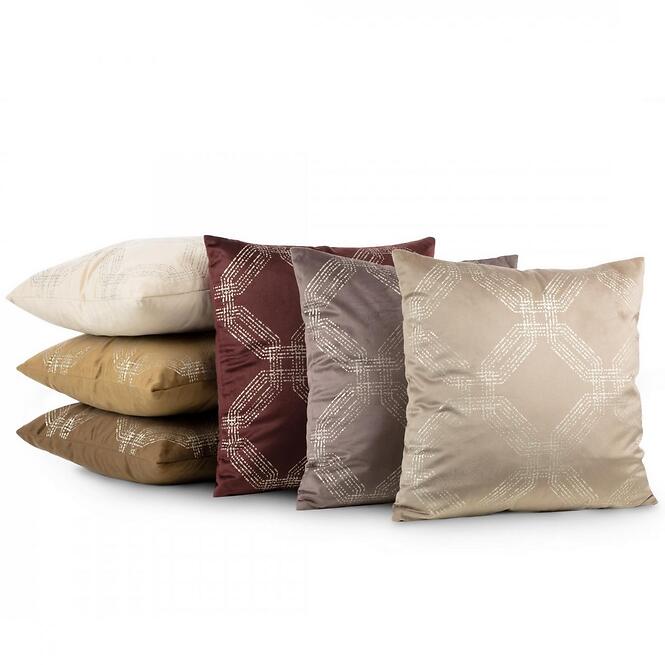 Obliečka na vankúš Blink/30 45x45 tmavobéžová 391275,5