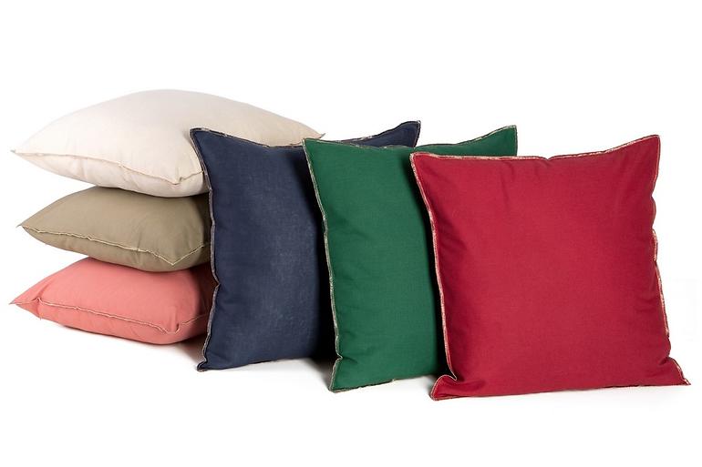 Obliečka na vankúš ľanová 45x45 tmavozelená/ZLATÁ 404953,3