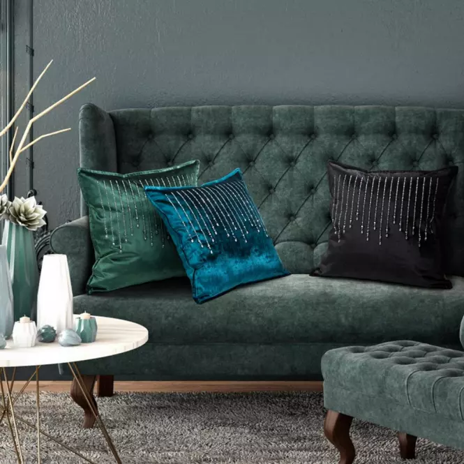 Obliečka na vankúš Royal 45x45 modrá 390223,2