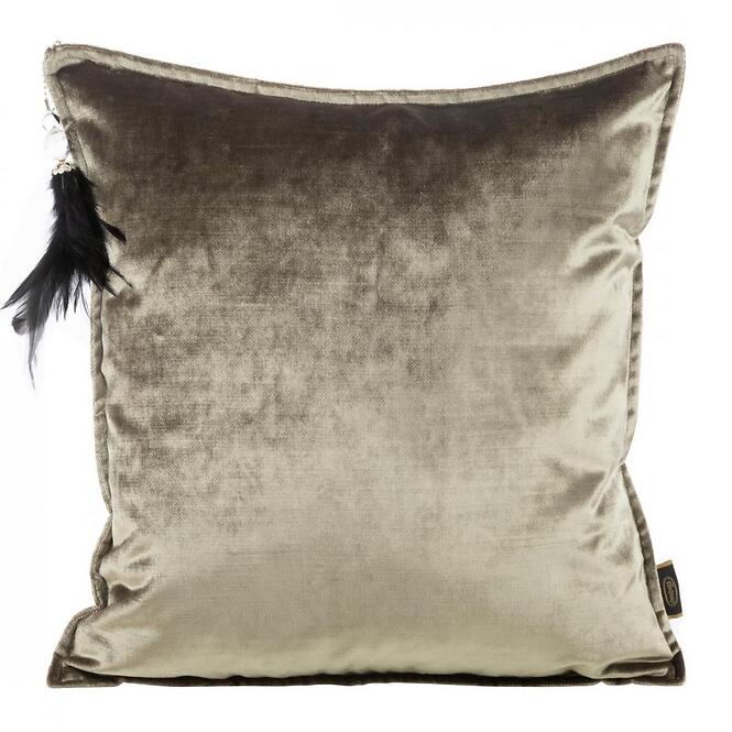 Obliečka na vankúš Royal/5 45x45 tmavobéžová 396765