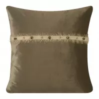 Obliečka na vankúš Tiana/02 45x45 hnedá 222838