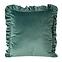 Obliečka na vankúš Velvet/25/O 45x45 mint volánik 387652