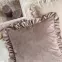 Obliečka na vankúš Velvet/25/O 45x45 mint volánik 387652,4