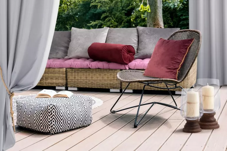 Obliečka na vankúš Velvet/57I 45x45 sivá ľanová 404631,5