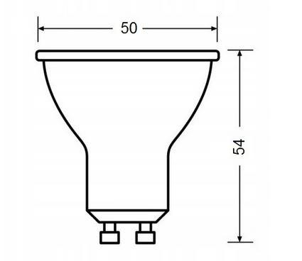 Žiarovka LED Osram  GU10 4,5W 4000K