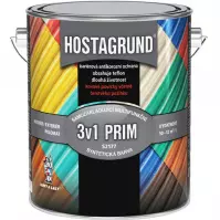 HOSTAGRUND 3v1 PRIM antikorózna ochrana 0199 čierna 2,5 L
