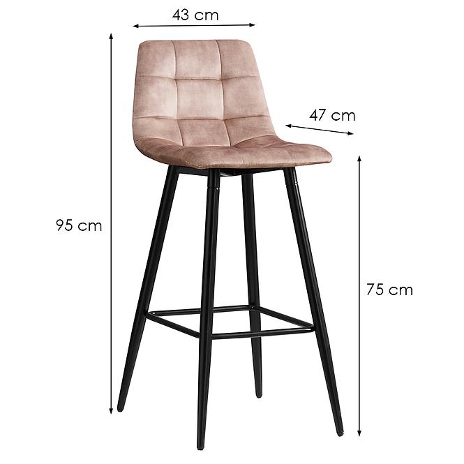 Barová stolička Logan TC-2064C Adore 12,2