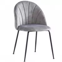 Stolička Elle TC-2074 šedá