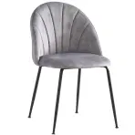 Stolička Elle TC-2074 sivá