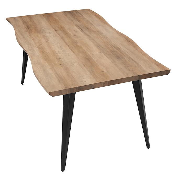 Stôl Eden TD-2154 dub/čierna