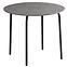 Stôl Remi TD-2278 betón/čierna