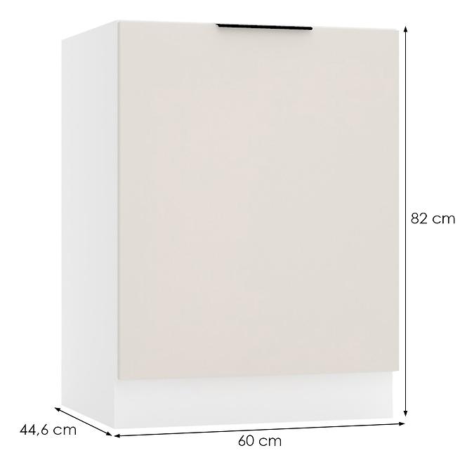 Kuchynská skrinka Sonja D60PC béžový