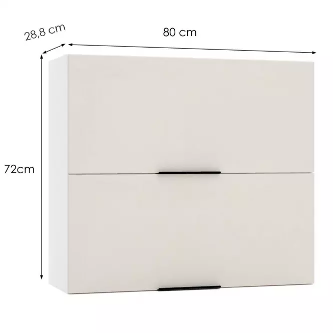 Kuchynská skrinka Sonja W80GRF/2 béžový