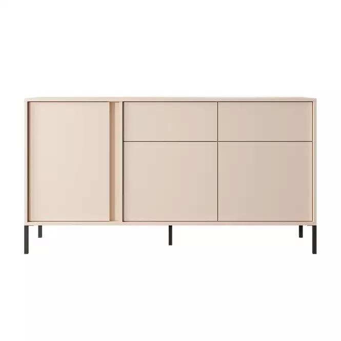 Komoda DAST 153 3D2S béžová,2