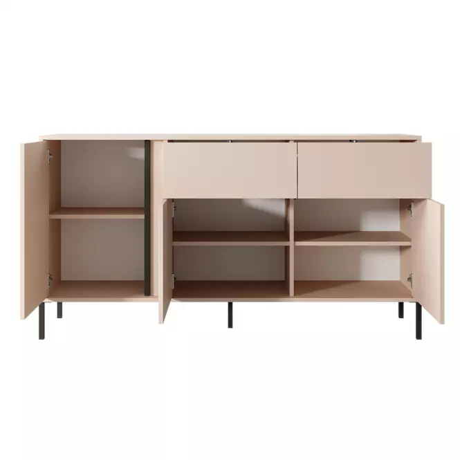 Komoda DAST 153 3D2S béžová
