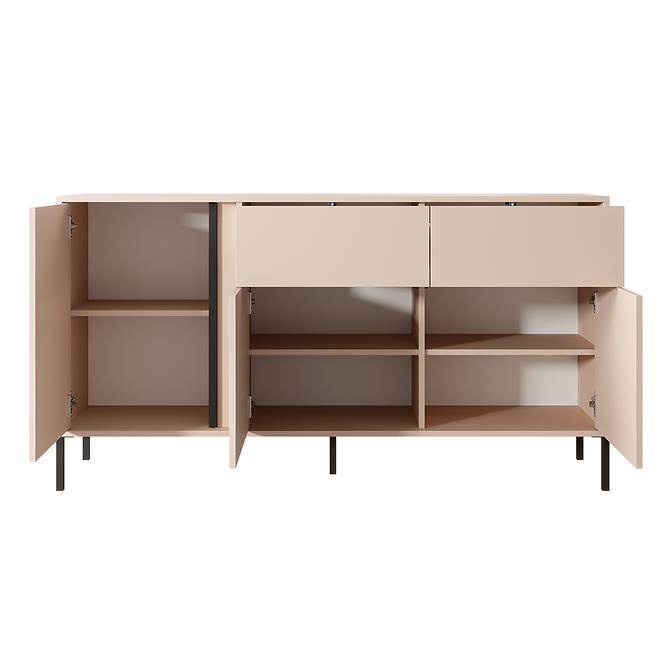 Komoda DAST 153 3D2S béžová