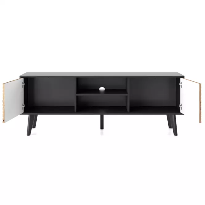 TV stolík WILLOW WRTV154 dub artisan/čierna