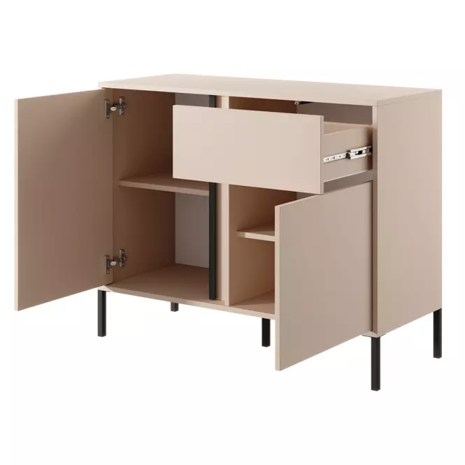 Komoda DAST 103 2DS béžová,4