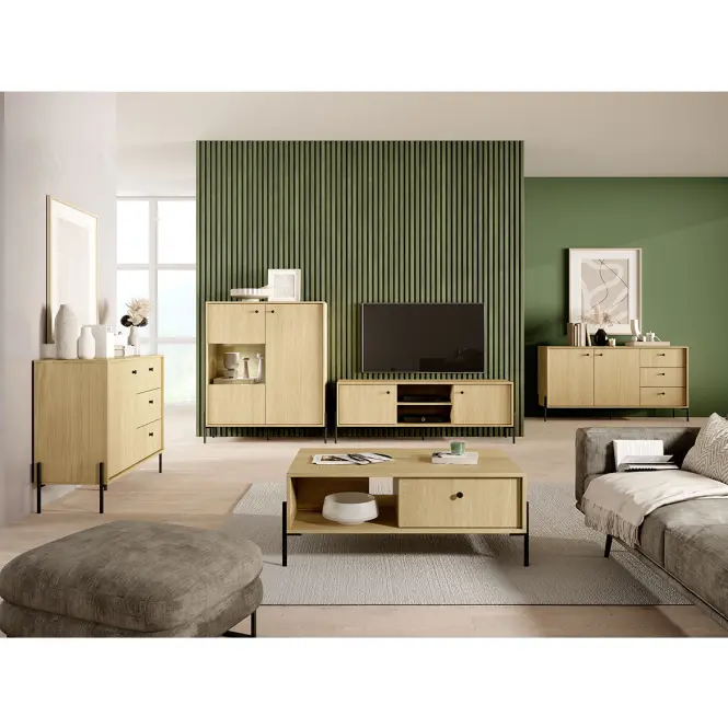 Komoda SCANDI 153 3D scandi dub/scandi jedľa,7