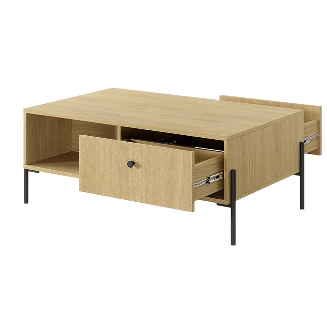 Konferenčný stolík SCANDI scandi dub/scandi jedľa,4