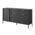 Komoda LARS 153 3D2S Antracit