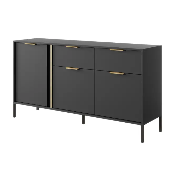 Komoda LARS 153 3D2S Antracit