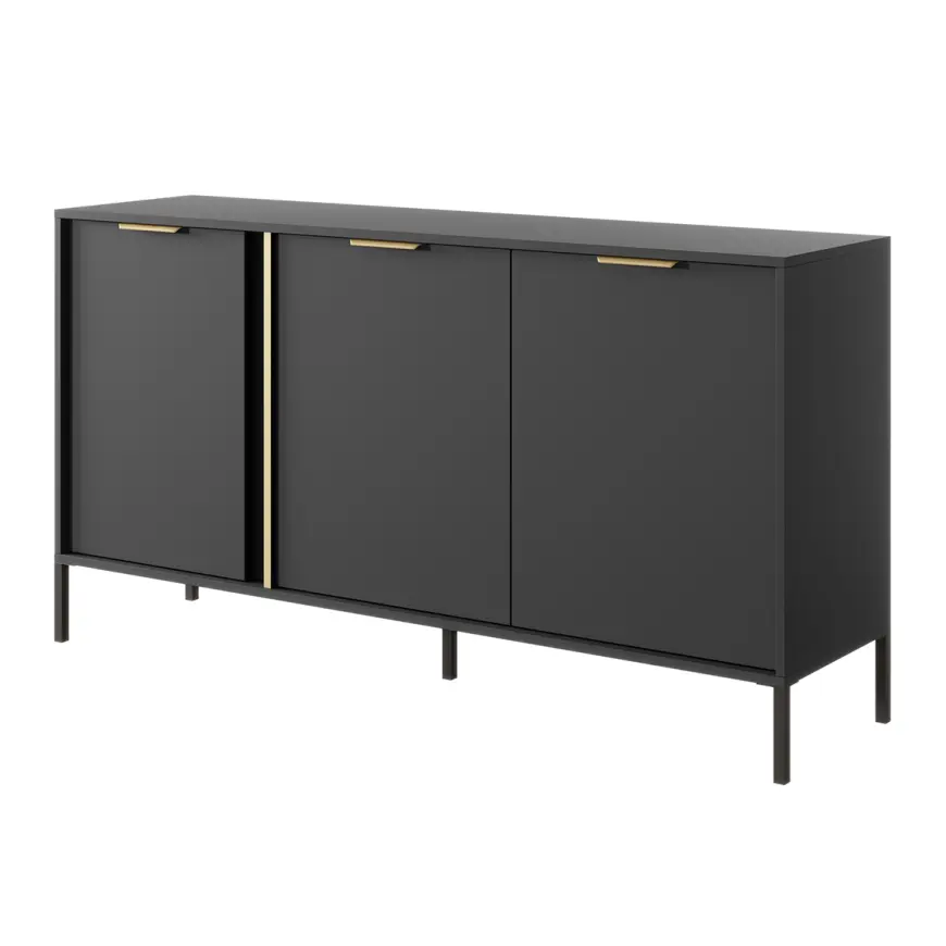 Komoda LARS 153 3D Antracit